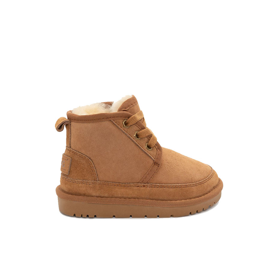 Kingston chestnut sheepskin boot